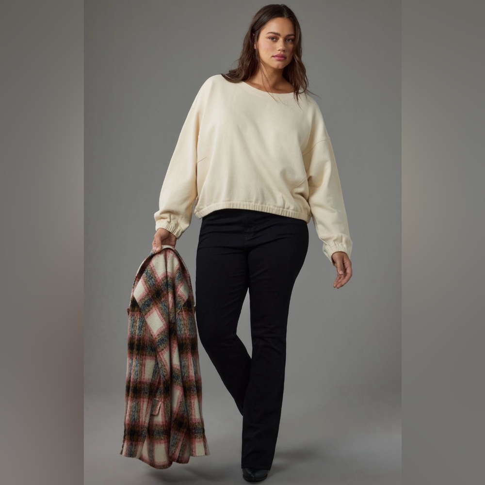 Anthropologie Cropped Pullover